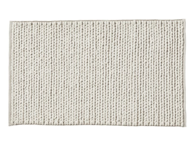 Braided Wool Rug, 5x8