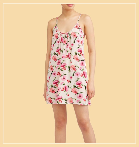 Poof Apparel Juniors' Strappy Floral Dress