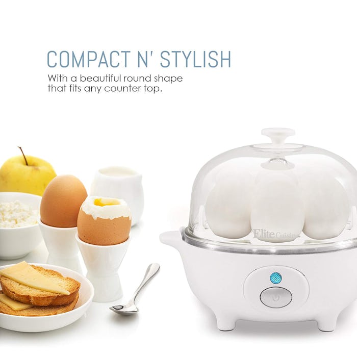 Elite Cuisine Easy Electric Egg Cooker