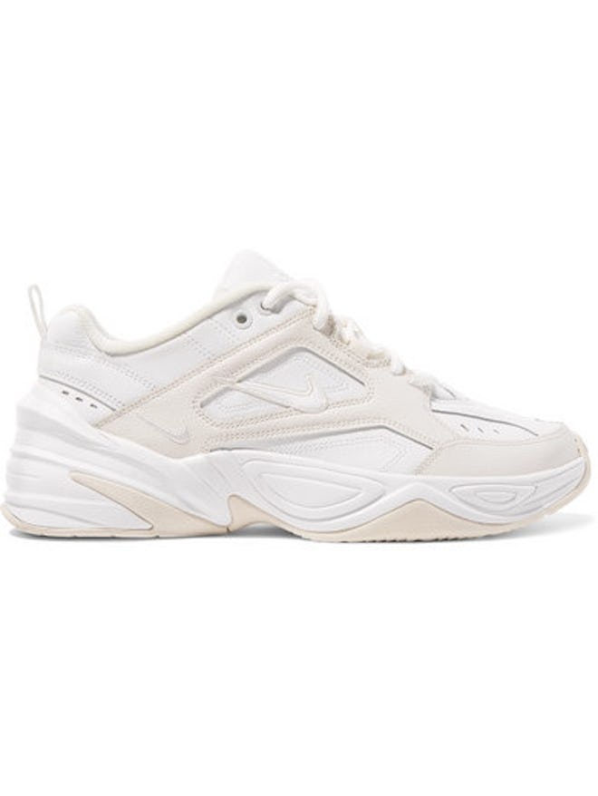 M2K Tekno Leather And Neoprene Sneakers