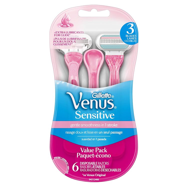 Gillette Venus Sensitive Disposable Razors (3 Pack)