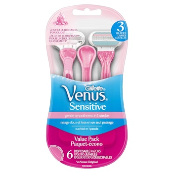 Gillette Venus Sensitive Disposable Razors (3 Pack)