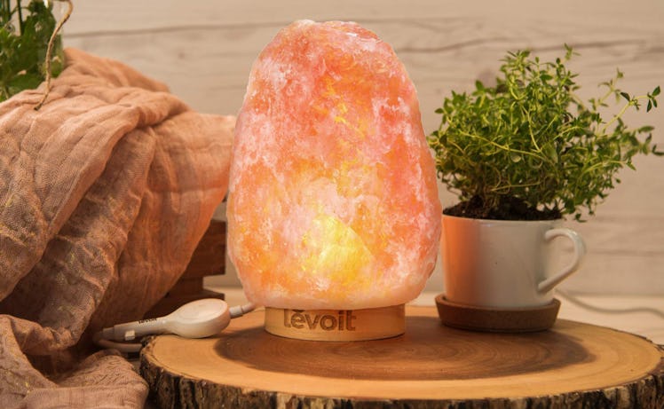 Levoit Kana Himalayan Sea, Pink Crystal Salt Rock Lamp