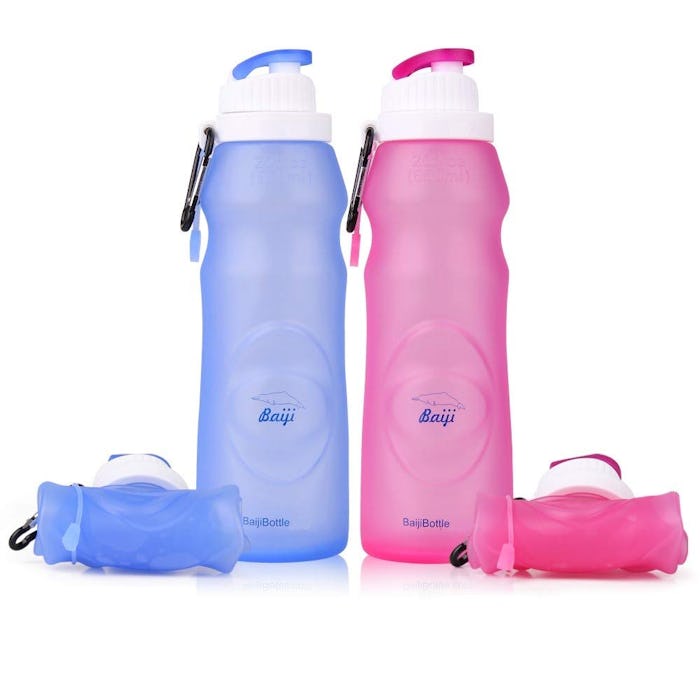 Baiji Bottle Collapsible Silicone Water Bottles 