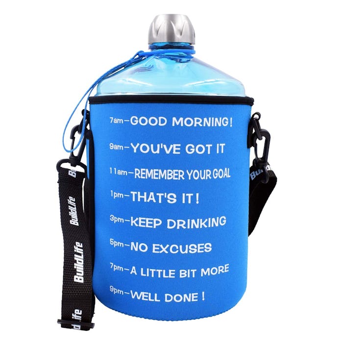 BuildLife Motivational Water Bottle