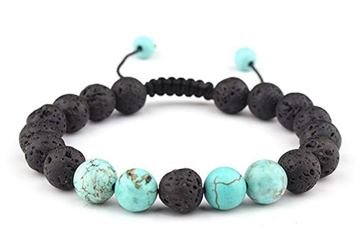 Celokiy Lava Rock Essential Oil Diffuser Bracelet