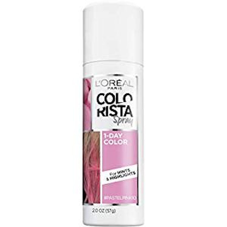 L'Oreal Paris Hair Colorista 1-Day Spray in Pastel Pink