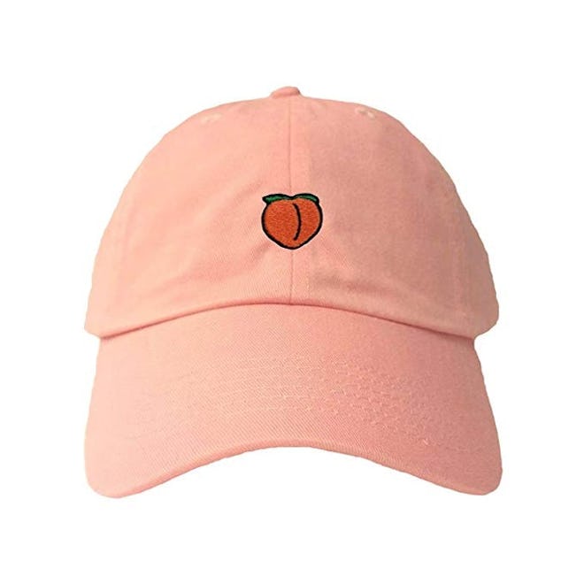 Go All Out Adult Peach Embroidered Dad Hat