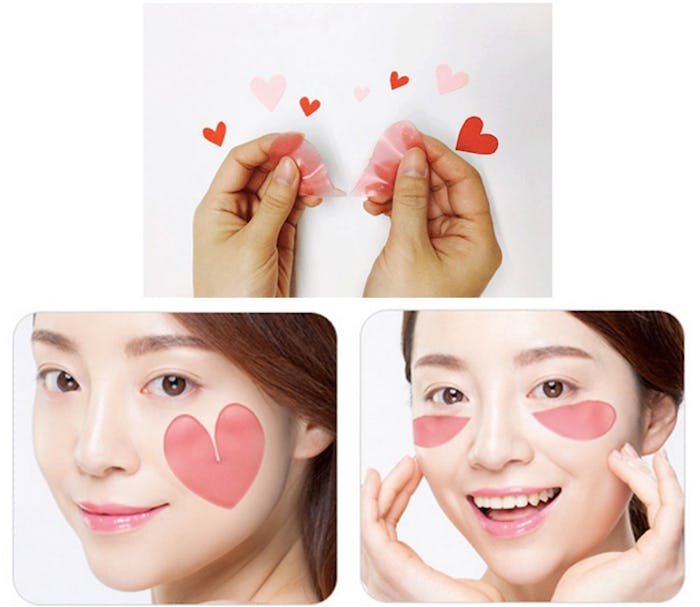 Pink Racoony Hydrogel Eye and Cheek Patches (60 Sheets)
