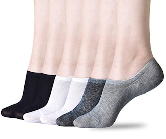 Sioncy No Show Socks for Women (6 Pack)