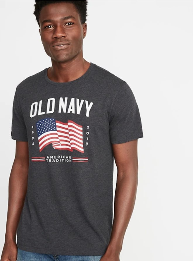 2019 Flag Graphic Tee for Men