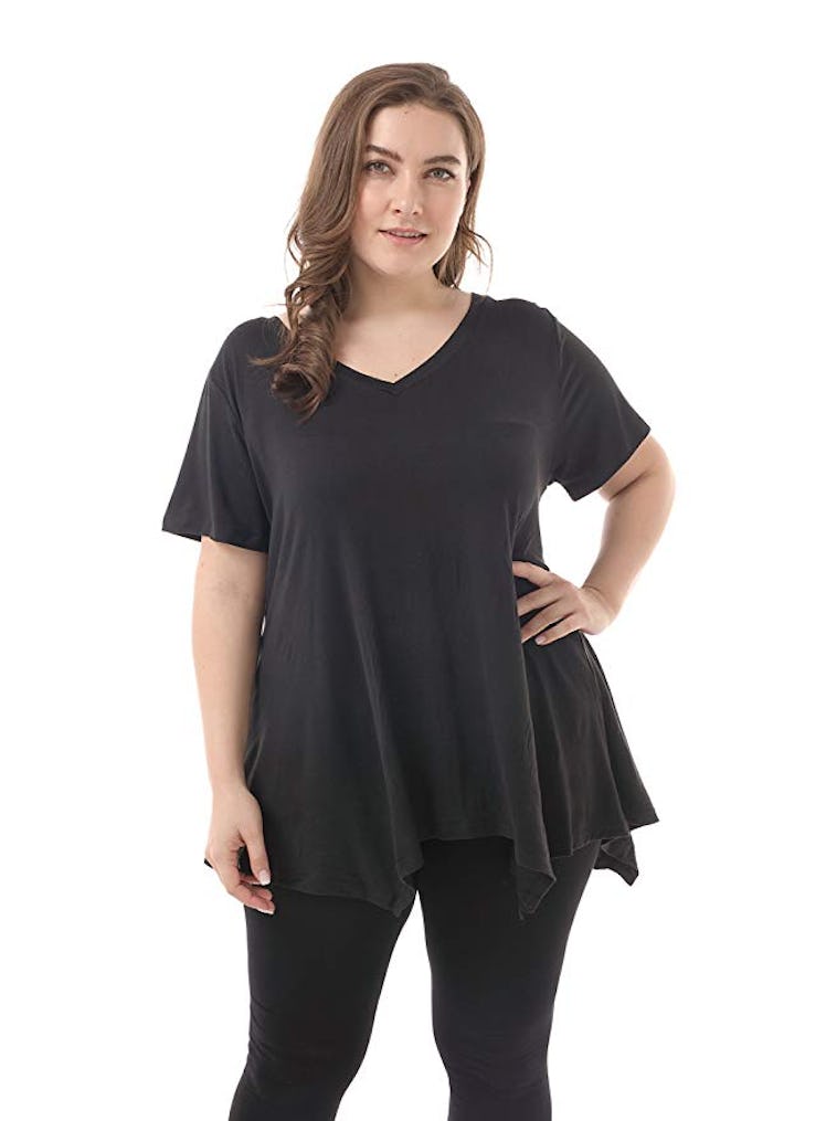 ZERDOCEAN Plus-Size Tunic Tee 