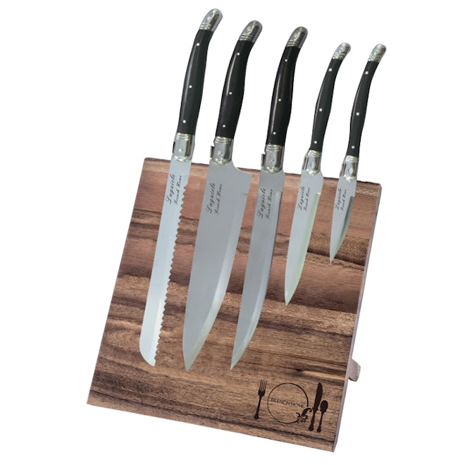 French Home 5-Piece Laguiole Kitchen Knife Set