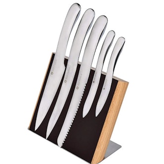 HUFTGOLD 6-Piece Stainless Steel Kitchen Knife Set