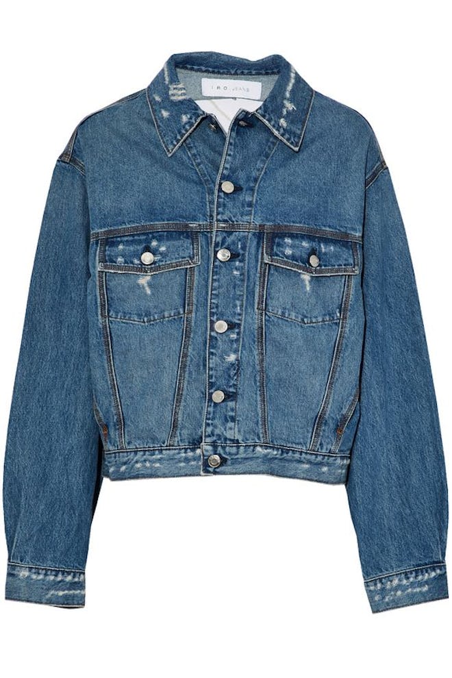 Distressed Denim Jacket