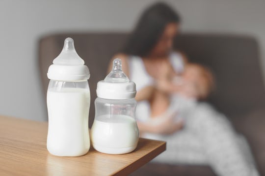 Reheating breastmilk in the microwave oven may be harmful or dangerous.