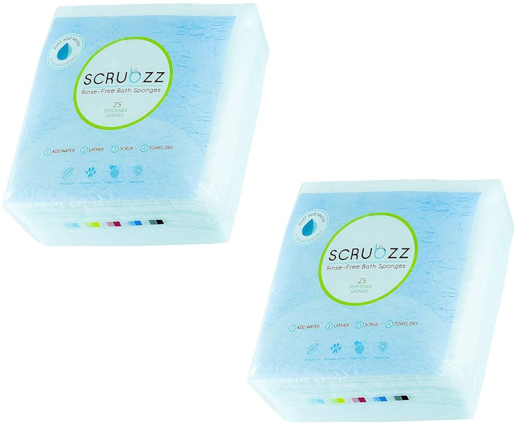 Scrubzz Disposable Bathing Wipes 