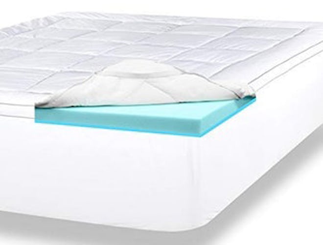 ViscoSoft 4 Inch Pillow Top Gel Memory Foam Mattress Topper