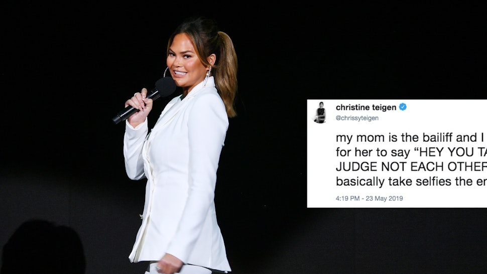 Chrissy Teigen S New Court Show Is Making Her Into The Next Judge