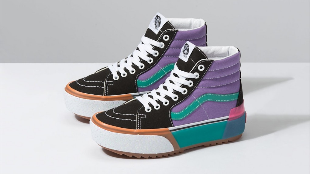 These Vans Stacked Sneakers Come In Low & High Tops, & I These Vans Stacked Sneakers Come In Low & High Tops, & I