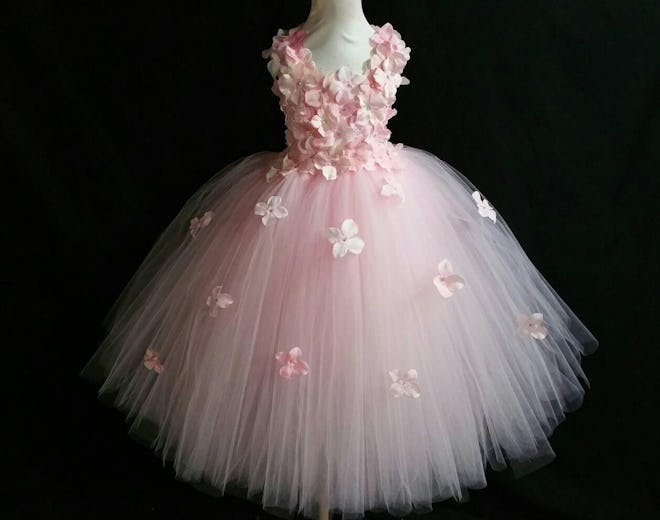 Hydrangea Flower Tutu Dress