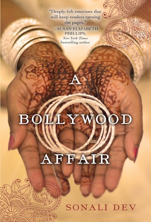 The cover of 'A Bollywood Affair' by Sonali Dev