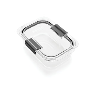 Rubbermaid Brilliance Food Storage Container, 100% Leak-Proof, Medium (3.2 Cup)