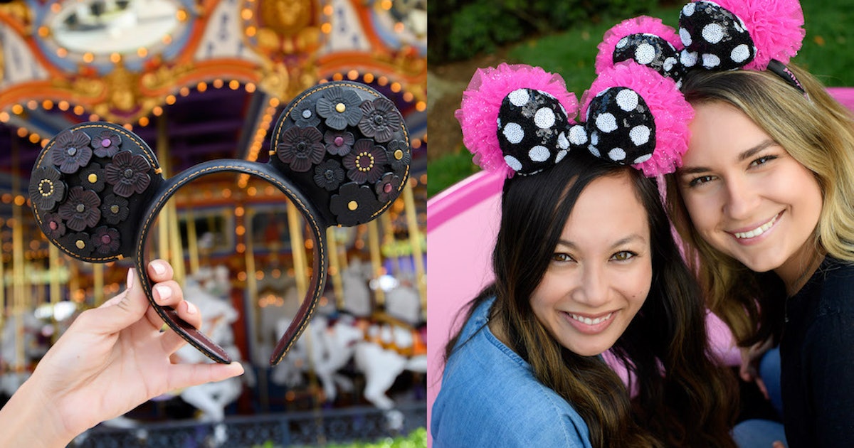 These Designer Minnie & Mickey Mouse Ears Coming To Disney For