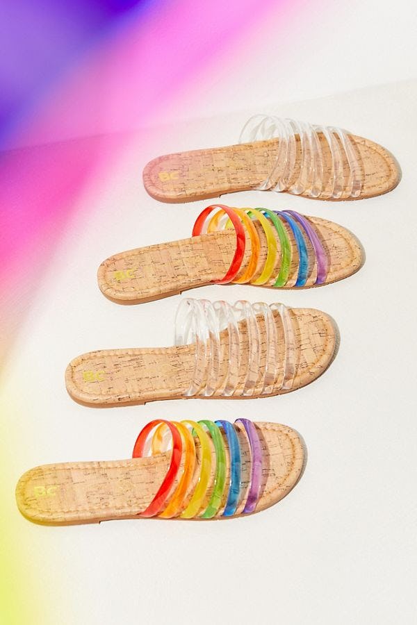 bc footwear rainbow sandals