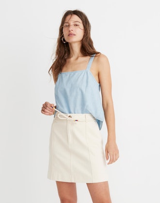 Capital A-Line Mini Skirt
