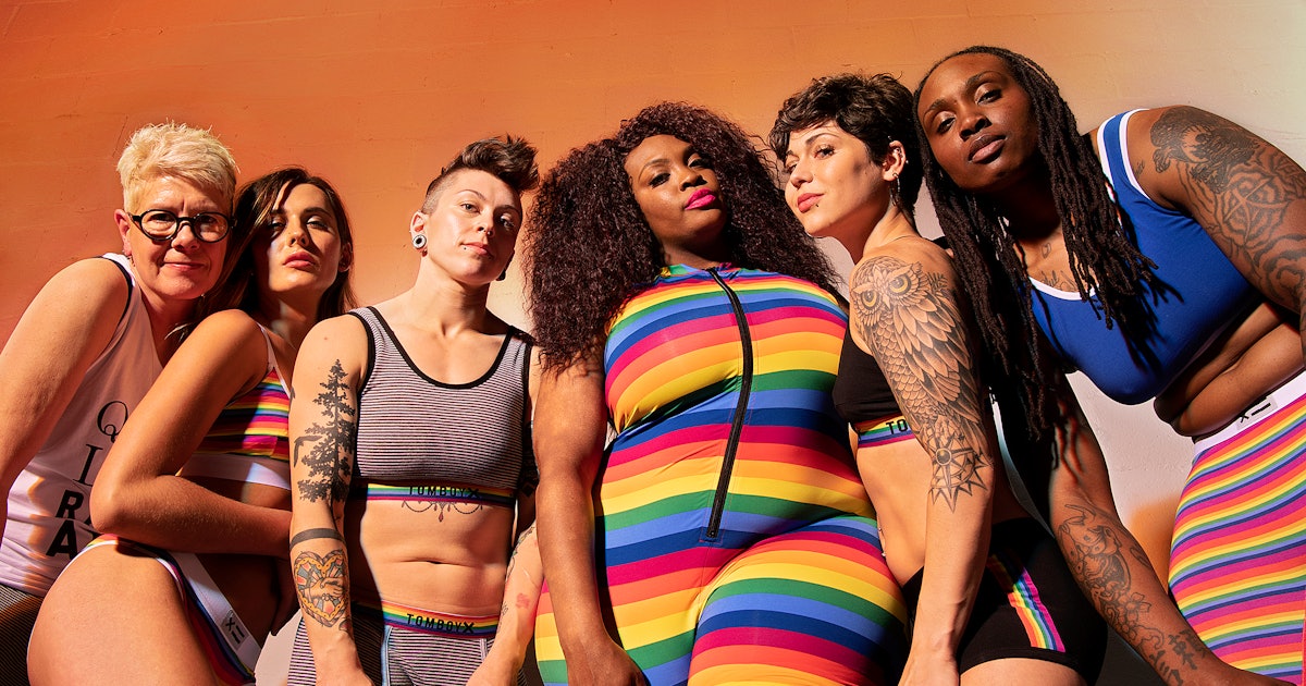 TomboyX's 2019 Rainbow Pride Collection Showers Every Body In Colors