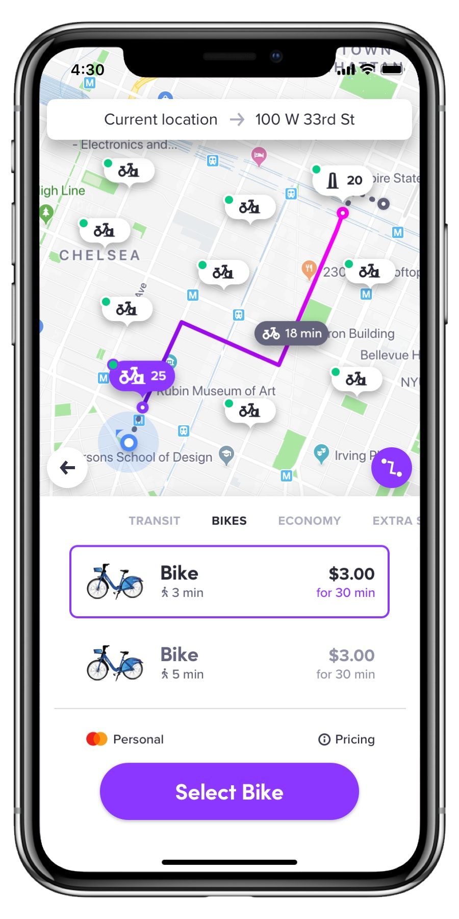 bike uber app