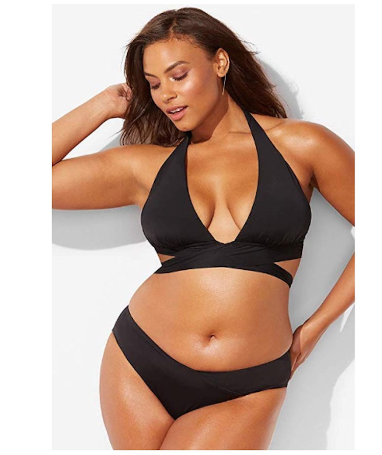 Swimsuits for All Women's Plus Size Ashley Graham Ambassador Bikini Set
