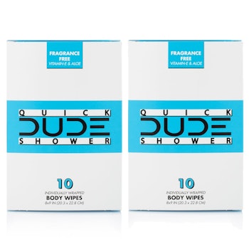 Dude Products Shower Wipes