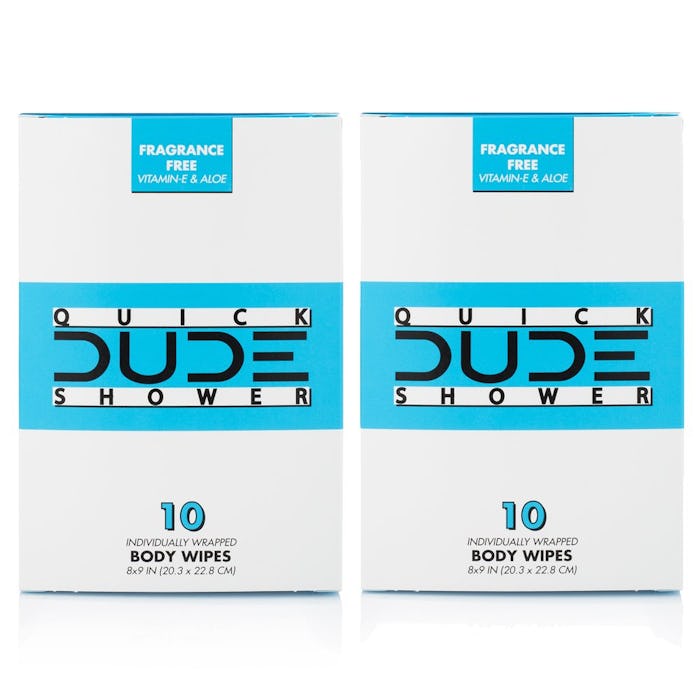Dude Products Shower Wipes