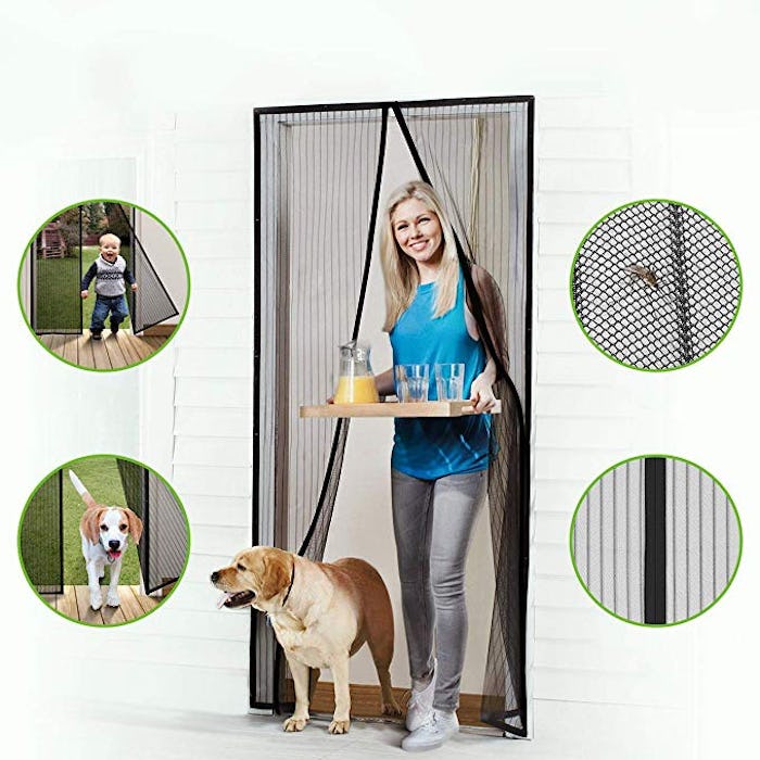 Homitt Magnetic Screen Door 