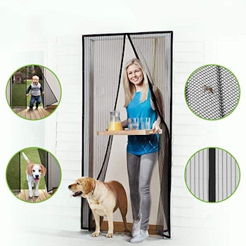 Homitt Magnetic Screen Door 