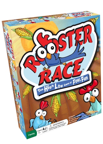 RoosterFin Rooster Race Family Board Game