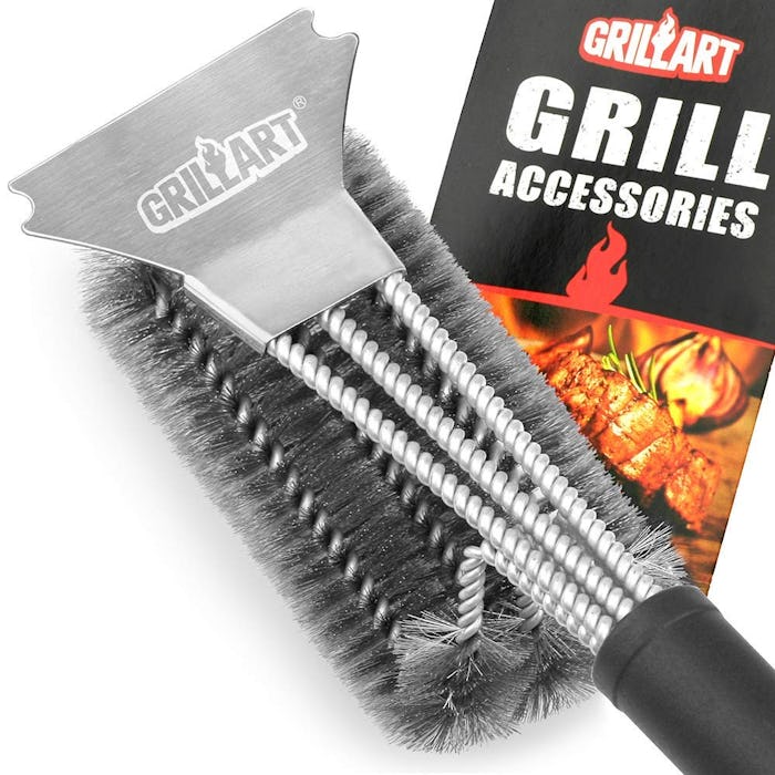 GRILLART Grill Brush And Scraper