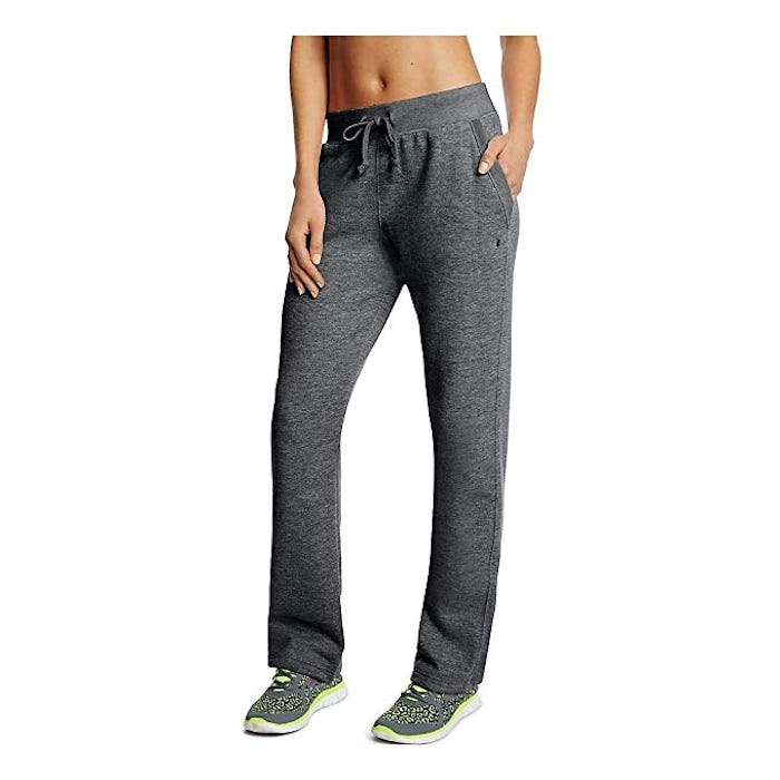 Champion Women's Fleece Open Bottom Pant