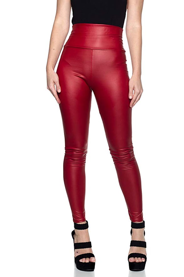 J2 Love Faux Leather Leggings