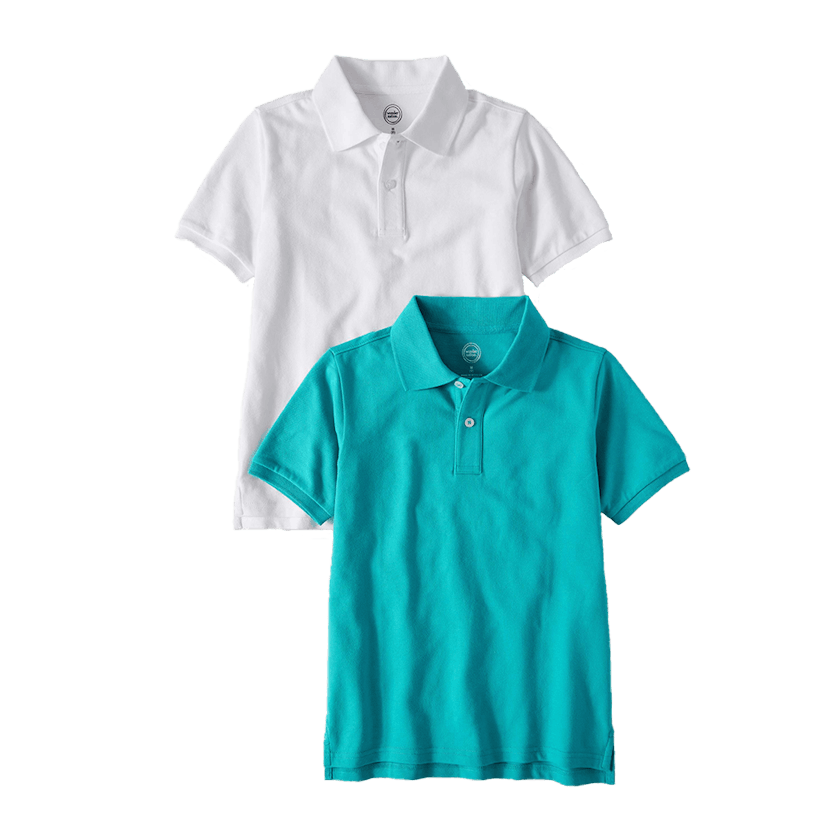 Wonder Nation  Essential Pique Polo Shirts