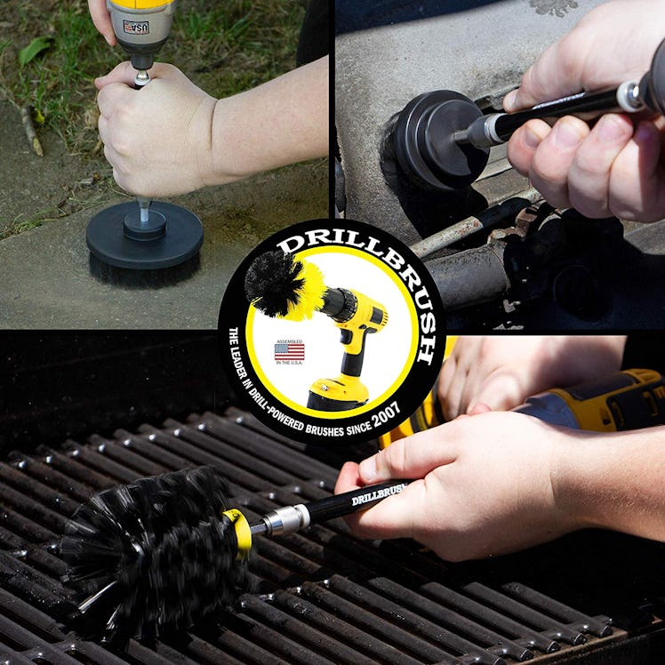 Drillbrush Power Scrubber Attachments