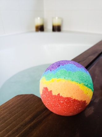 Pride Rainbow CBD Bathbomb 