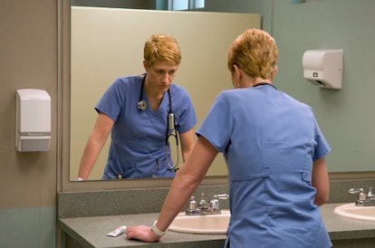 Edie Falco in Showtime's 'Nurse Jackie'