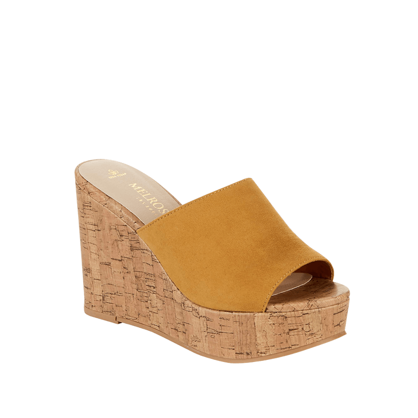  Melrose Ave Women's No Rush Vegan Platform Slide