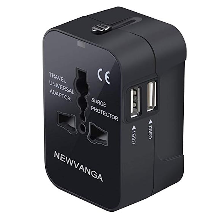 NEWVANGA International Universal All in One Worldwide Travel Adapter Wall Charger AC Power Plug Adap...