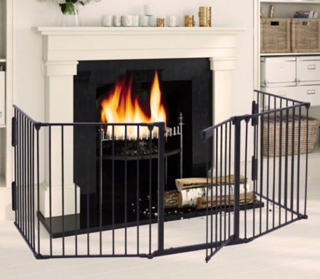 Jaxpety Fireplace Fence Baby Safety Fence Hearth Gate 