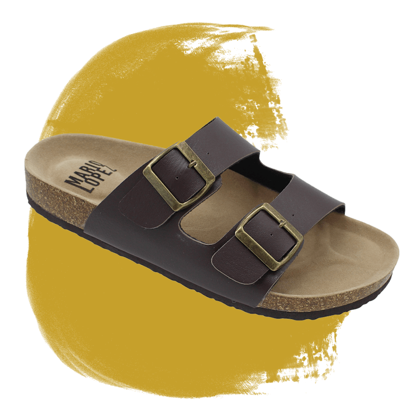 Double Buckle Straps Sandals