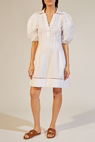 The Carlina Dress In White